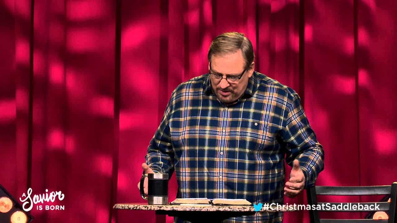 Learn about the christmas gift of peace with rick warren ac 119xlgn0